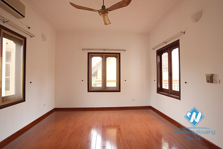 Four bedrooms house available for lease in Tay Ho district,  Hanoi